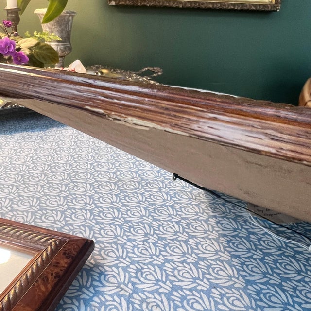 Pair of antique engravings of Rhinoceroses signed Stewart and Lixars // set of two // custom framing // burlwood frames // collectible For Sale - Image 10 of 10
