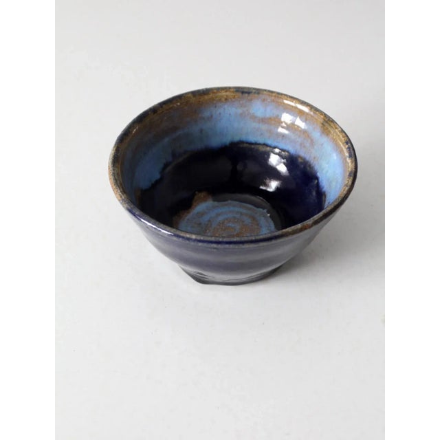 Late 20th Century Vintage Studio Pottery Bowl For Sale - Image 5 of 9