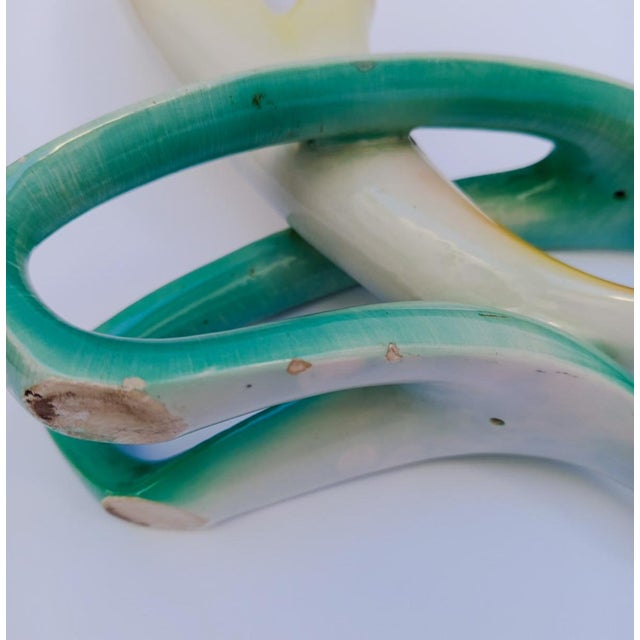 Ceramic Candleholder by Ariele, 1950s For Sale - Image 10 of 14