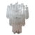 1960s Mid Century Murano Glass Chandelier-Venini Style For Sale