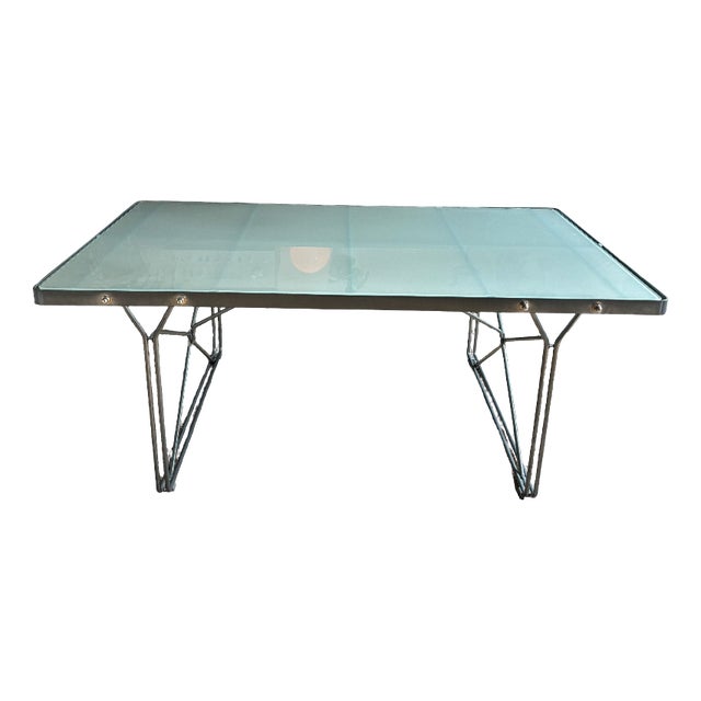 Moment Coffee Table in Tempered Glass by Niels Gammelgaard for Ikea, 1986 For Sale
