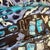 Textile A 2000s Monsieur Et Madame Blue Silk Square Scarf by Hermès For Sale - Image 7 of 14
