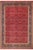 Shabby Chic 1990's Floral Pak-Persian Red/Teal Wool Rug- 9'0'' X 12'0'' For Sale - Image 9 of 9