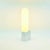 Glashütte Limburg Pair of Opaline Glass & Chrome Wall Lights/Sconces From Limburg, 1970s/1980s For Sale - Image 4 of 8