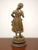 Ernest Rancoulet, Statue of a Young girl, Late 19th Century, Bronze For Sale - Image 11 of 13
