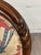 Wood Antique Victorian Style Walnut Balloon Back Floral Upholstered Rocking Chair For Sale - Image 7 of 10