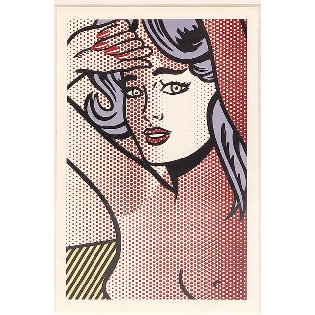 Artist: Roy Lichtenstein Title: Nude with Blue Hair Year: 1997 Signed: No Medium: Offset Lithograph Paper Size: 11.5 x...