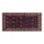 19th Century North West Persian Botanic Handwoven Wool Rug For Sale
