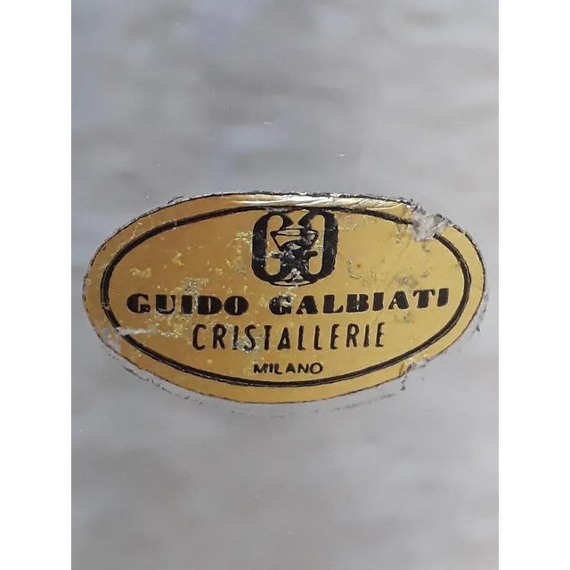 Blown Glass Vase by Guido Galbiati, 1950s For Sale - Image 3 of 12