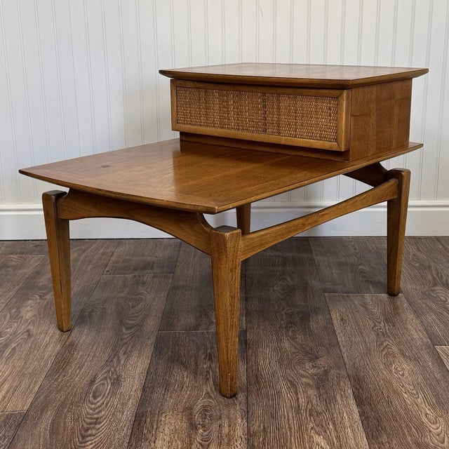Vintage 1964 Lane Esteem Mid-Century Coffee Table and Step End Table Set For Sale - Image 16 of 18