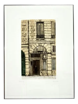 Richard Beer, Doorway, 1970, Lithograph