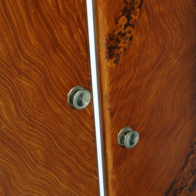 1930s Mid-Century White Lacquered Wood Credenza, 1950s For Sale - Image 5 of 11