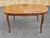 Mid 20th Century French Provincial Walnut Extension Dining Table For Sale - Image 9 of 9