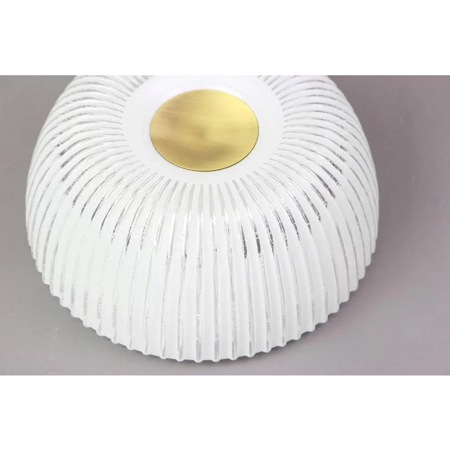 Large Murano Glass Sconce or Flush Mount by Limburg, Germany, 1960s For Sale - Image 4 of 5