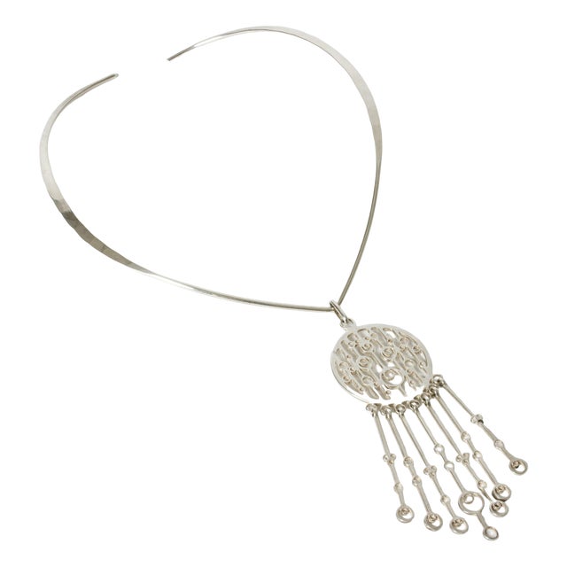 Modernist Scandinavian Neck Ring by Marianne Berg, 1960s For Sale