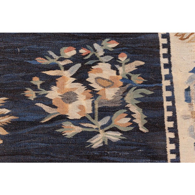 Traditional Antique Russian Bessarabian Rug For Sale - Image 3 of 9