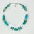 Vintage Home is pleased to offer this vintage Barse Sterling Silver, Lucite and Faux Turquoise Nugget Beaded Necklace....
