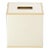 AERIN Classic Faux Shagreen Tissue Box Cover, Cream For Sale