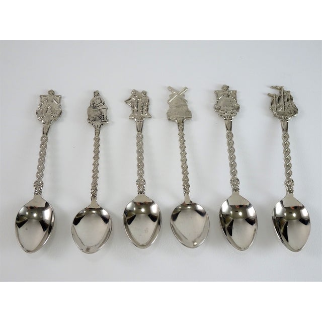 Vintage Dutch Tea Spoon Set Set of 6 Chairish