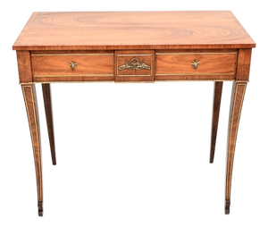 Antique Empire French Walnut Console Table, 1870s