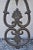 Antique Victorian Cast Iron Gate Supports Architectural Elements - a Pair For Sale - Image 10 of 13