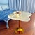 Coffee Table with White Onyx Top from Forzini, in New conditions. Designed from 2000