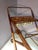 Trolley in Wood, Brass and Glass Shelves attributed to Cesare Lacca for Cassina by Cesare Lacca, 1950s For Sale - Image 10 of 11