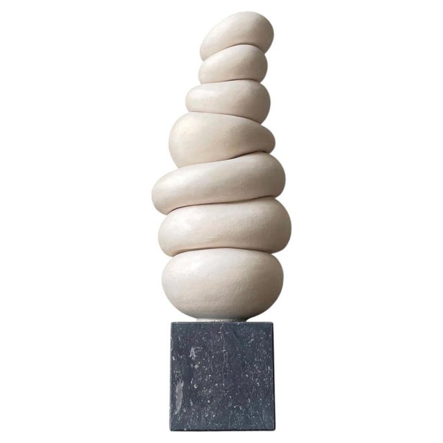 Modder Keep Flowing Ceramic Sculpture by Françoise Jeffrey For Sale - Image 9 of 9