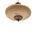 Swedish Grace Brass and Glass Ceiling Lamp by Harald Notini for Böhlmarks, 1929 For Sale - Image 3 of 12
