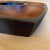 Mid Century Modern Style Heavy Acacia Wood Chip & Dip Serving Tray For Sale - Image 9 of 12