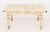 Provincial Distressed White Painted Pine Dining Table For Sale - Image 4 of 13