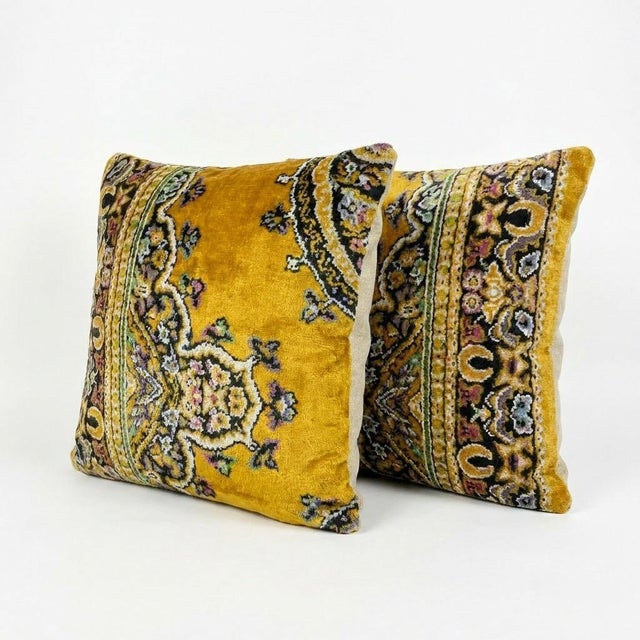 Handmade Turkish Kilim Pillow • Decorative Pillow Vintage Rug Pillow • Pair Pillow Handwoven Vintage Kilim Pillow • Throw...
