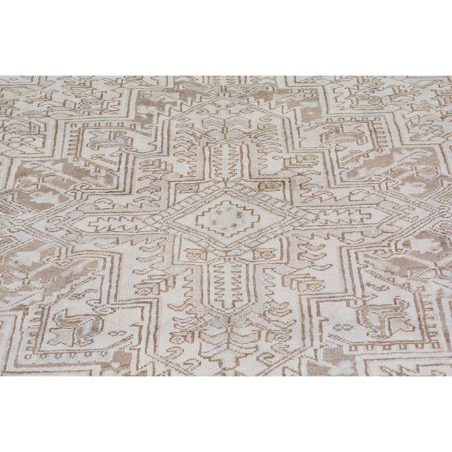 Vintage Turkish Anatolian Hand Knotted Wool Rug, 7'4"x10'1" For Sale - Image 4 of 6