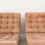 Tan Barcelona Lounge Chairs & Ottoman by Mies Van Der Rohe - 3 Pieces For Sale - Image 8 of 12