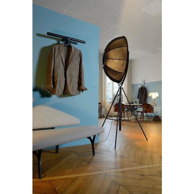 Black Ash Jeeves Wall Mounted Valet Stand by Tolila & Gilliland For Sale - Image 4 of 7