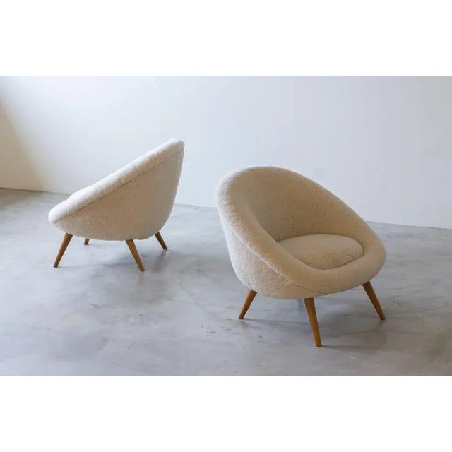 Set of Oeuf Lounge Chairs For Sale - Image 4 of 16