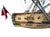 Alan Burghart Scale Model of HMS Rose 1757 Wooden Ship Display Case Handmade For Sale - Image 11 of 17