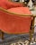 Mid Century French Bergere Club Chair in Cranberry Upholstery For Sale In New York - Image 6 of 8