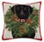A festive way to spruce up your home for the holidays and winter season! 100% wool hooked throw pillow / accent pillow....