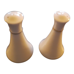 Vintage Lenox Ivory Fine Porcelain Salt & Pepper Shakers, Made in Usa- a Pair