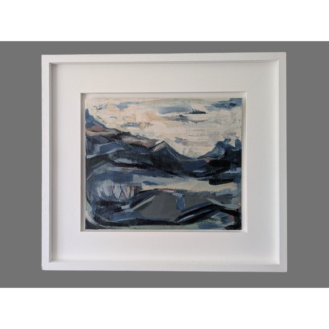 CHASING AFTER WIND Size: 16.1 x 18.1 inches (including frame) Acrylic on board A brilliantly executed contemporary...