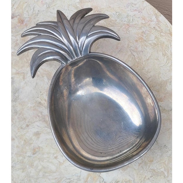 Vintage Lenox Pewter Pineapple Nut or Candy Dish Chairish