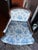 A high-end Bergère chair from the luxury manufacturer Old Hickory Tannery (Hickory, NC). This custom-ordered piece is...