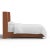 Spritely Home Jordan Full Wingback Bed in Zuma Terracotta For Sale - Image 4 of 5
