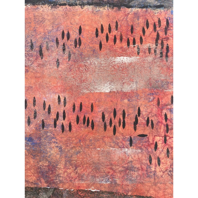 Victor Wienand, Untitled, Mixed Media on Paper, 1963 For Sale - Image 3 of 7