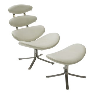 Corona Armchair by Poul Volther, 1960s, Set of 2 For Sale