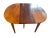 John Widdicomb Vintage John Widdicomb Mid-Century Modern Petite Drop-Leaf Dining Table, Seats 10, Four Leaves With Original Storage Box For Sale - Image 4 of 12