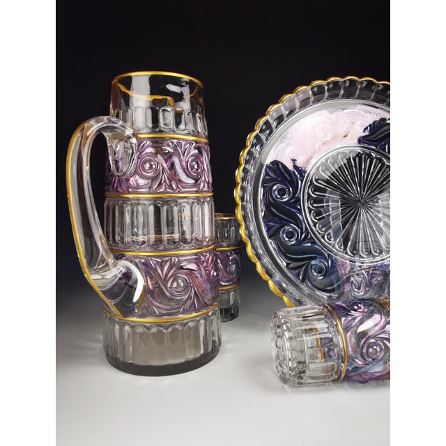 Russian Pattern Orangeade Service from Baccarat, 1890s, Set of 8 For Sale - Image 12 of 14