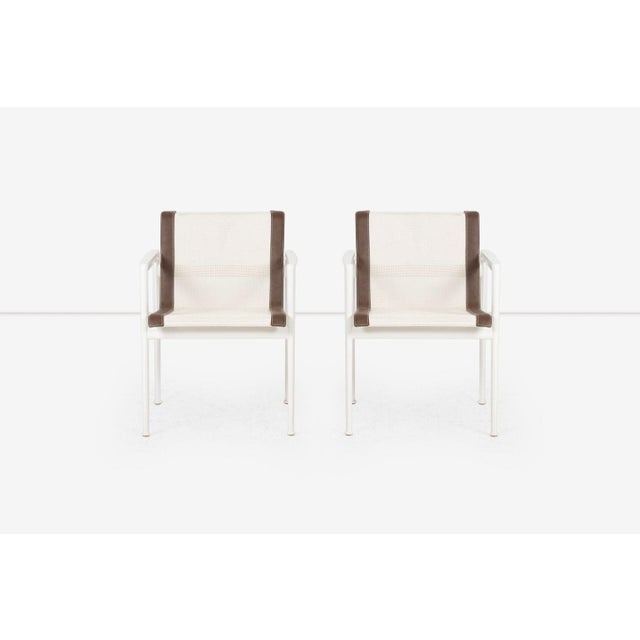 Mid-Century Modern 1960s Richard Schultz for Knoll Pull-Up Chairs - Set of 2 For Sale - Image 3 of 12