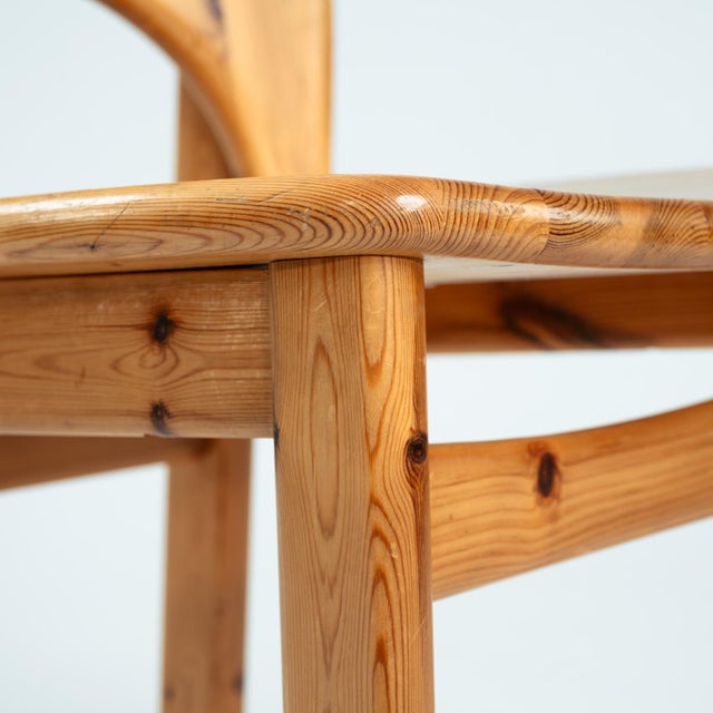 Vintage Danish Pine Tulip Dining Chairs by Niels Koefoed for Dyrlund, 1960s, Set of 6 For Sale - Image 13 of 16